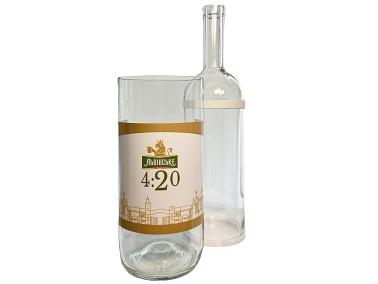 Воднік з скла для куріння «Львівське 4:20»