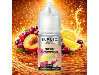 Набор для самозамеса Elf Liq Cherry Lemon Peach 30 мл 50 мг со вкусом персика, вишни и лимона