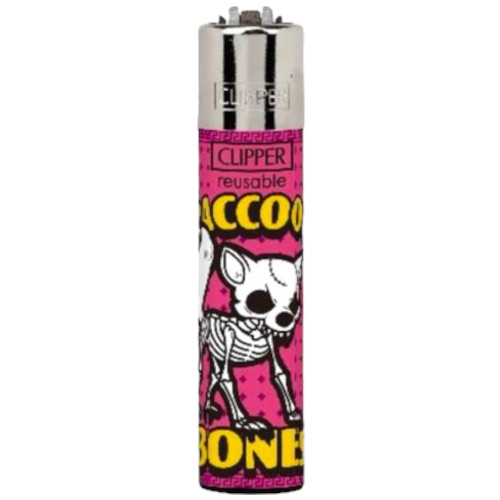 Зажигалка Clipper Classic Wild Bones Pink