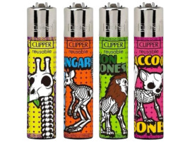 Зажигалка Clipper Classic Wild Bones