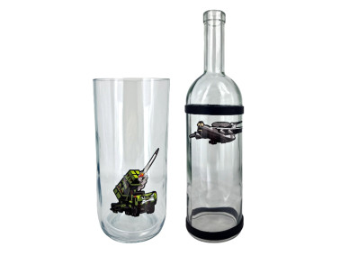 Воднік для куріня з скла «Military»