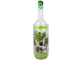 Воднік з скла для куріння «Weed Skull»