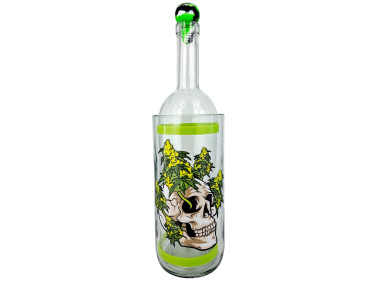Водник из стекла для курения «Weed Skull»