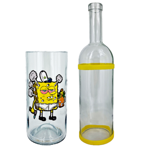 Водный бонг из стекла «Weed SpongeBob»