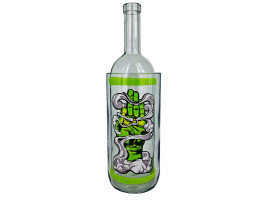 Водный бонг из стекла для курения  «Weed Hend Green»