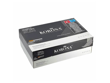 Гильзы для набивки сигарет Korona Slim 6,5 мм 1000шт