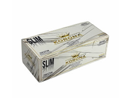 Гильзы для сигарет Korona Slim white 250 (белые)