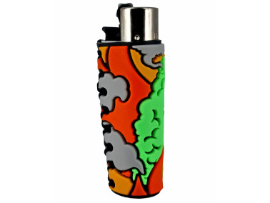Зажигалка Clipper "Coolest covers" в чехле с силикона "Classic Large"
