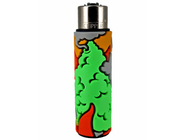 Зажигалка Clipper "Coolest covers" в чехле с силикона "Classic Large"