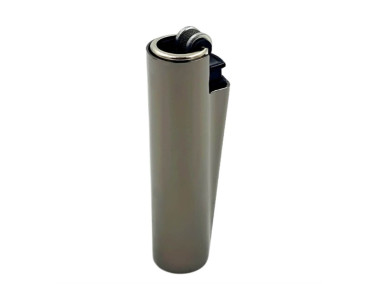 Зажигалка Clipper Mini Metal Case в металлическом чехле Grey