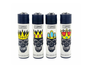 Зажигалка Clipper Pocket Skull King