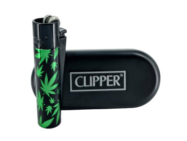 Зажигалка Clipper Rasta Black