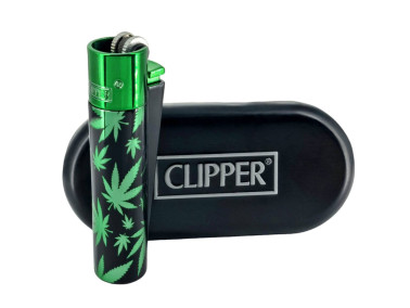 Зажигалка Clipper Rasta Green