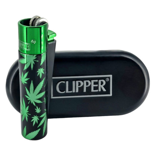 Зажигалка Clipper Rasta Green