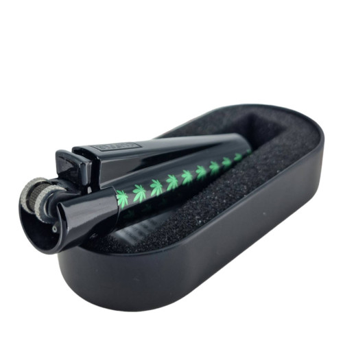Зажигалка Clipper Rasta Leaves Black