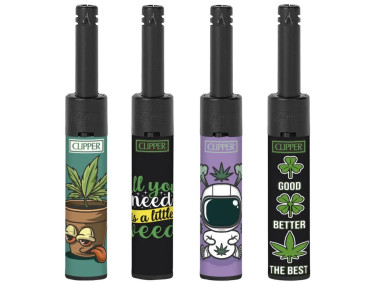 Зажигалка Clipper Tube Mini Little Weed