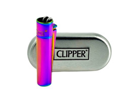 Зажигалка Clipper металл Chameleon