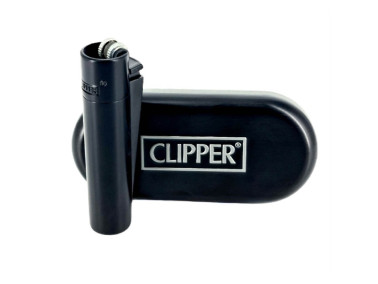Зажигалка Clipper цвет Черный мат
