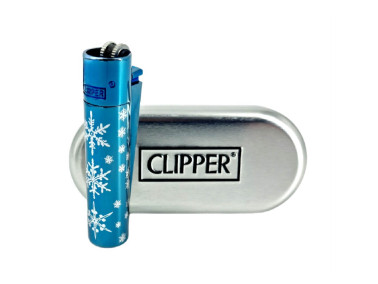 Зажигалка Clipper цвет Blue Ice