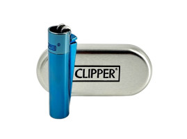 Зажигалка Clipper цвет голубой