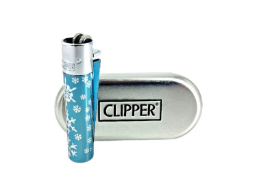 Зажигалка Clipper цвет White Ice