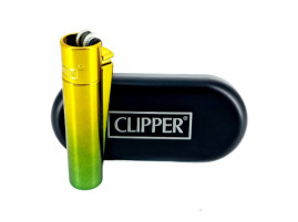 Зажигалка Clipper цвет желто-зеленый градиент