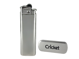 Запальничка Cricket Deluxe метал турбо (глянец)