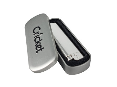 Зажигалка Cricket Deluxe металл турбо (глянец)