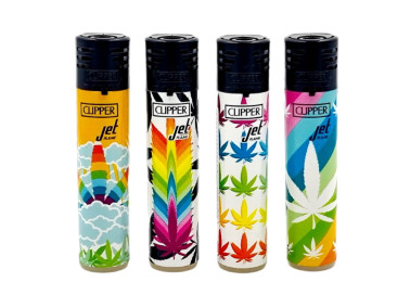 Зажигалка турбо Clipper Jet Hemp