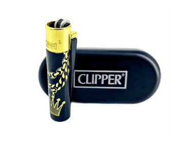 Зажигалка Clipper цвет металл King
