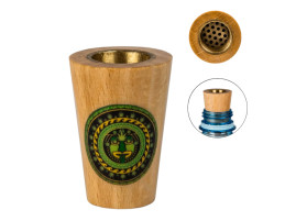 Наперсток для водного из дерева "Rasta Circle"