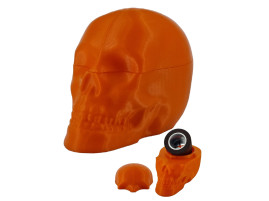 Колпак на водный "Череп" Orange