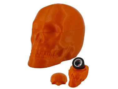 Колпак на водный "Череп" Orange