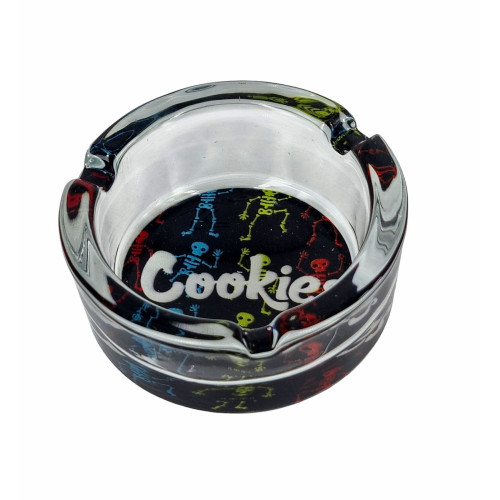 Набор для курения с стеклянным бонгом из 10 предметов "Cookies-Black"