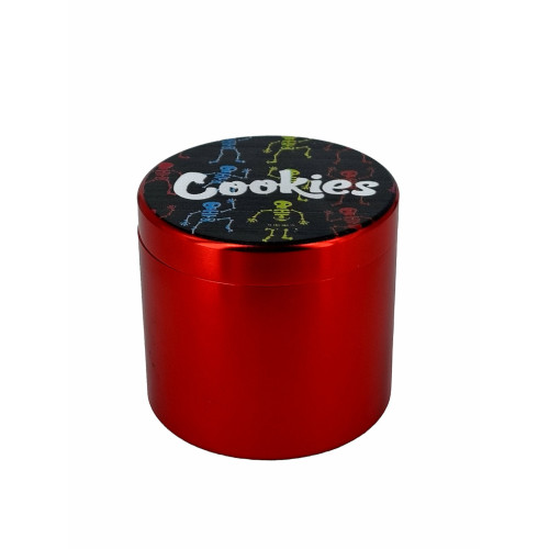 Набор для курения травы с трубкой из 5 предметов "Cookies-Black"