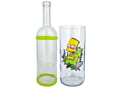 Скляний водник для куріння «Bart»