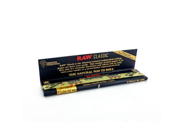 Папір для самокруток RAW Classic KS Slim Black 110 мм