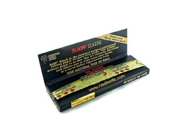 Папір для самокруток RAW Black Single Wide