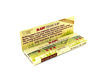 Папір для самокруток RAW Organic Single Wide 70 мм