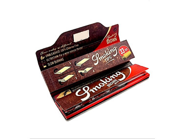 Папір для самокруток Smoking Brown 110 мм KS + Фільтри Tips