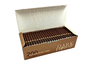 Гільзи для цигарок Dark Horse Коричневі 200 шт