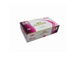 Гильзы для сигарет Korona Slim Pink 120шт