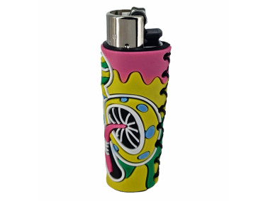 Зажигалка Clipper "Coolest covers" в чехле с силикона