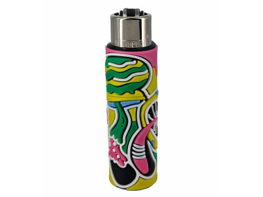 Зажигалка Clipper "Coolest covers" в чехле с силикона