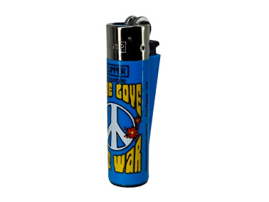 Зажигалка Clipper Pocket Say Peace #4