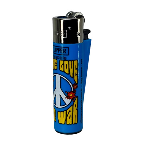 Зажигалка Clipper Pocket Say Peace #4