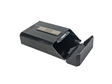Портсигар с USB запальничкой металевий 