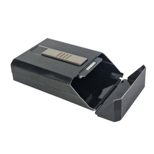 Портсигар с USB зажигалкой металлический